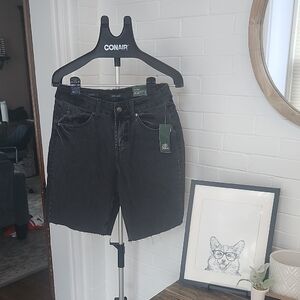 Wild Fable Black Denim Shorts, 4